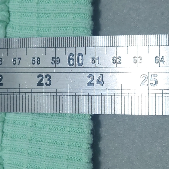 Vintage Unbranded Italian Cottagecore Collar Sweatshirt Jumper Women's XL Green - Picture 5 of 7